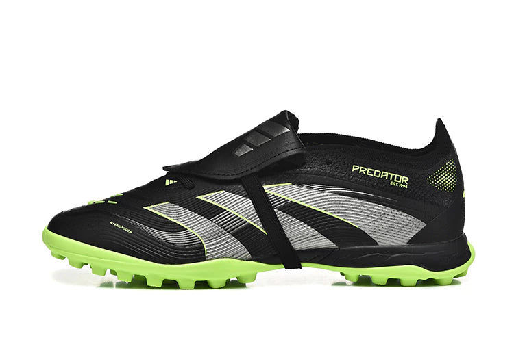 Chuteira Adidas Predator Tongue Elite 25 Society - Preto/Verde