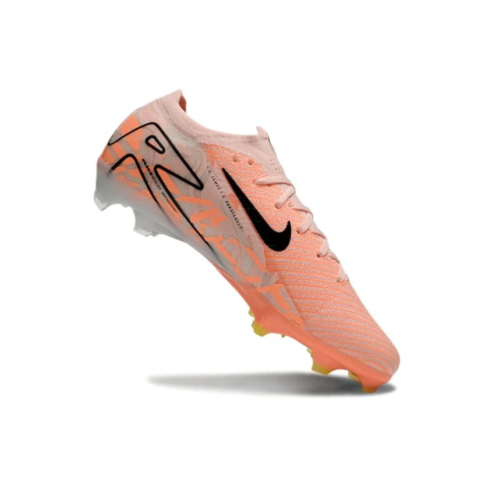 Chuteira Nike Air Zoom Mercurial Vapor 16 Elite FG - Branco/Rosa