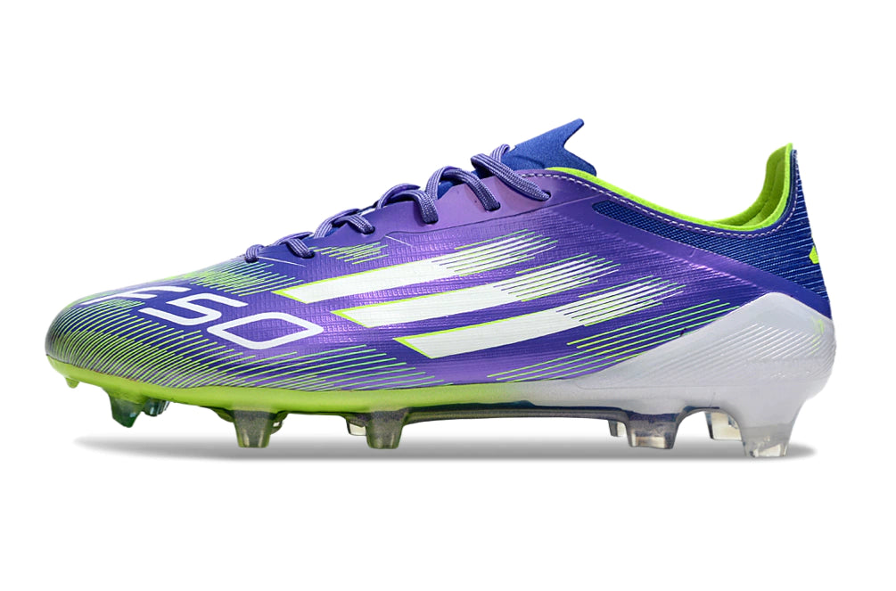 Chuteira Adidas F50 X Campo - Roxo/Verde