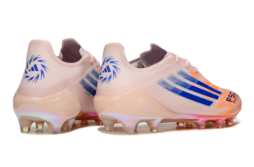 Chuteira Adidas F50 X Campo - Rosa/Laranja