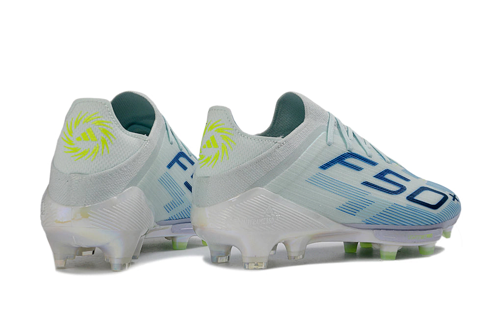 Chuteira Adidas F50.1 Elite Campo - Azul/Branco