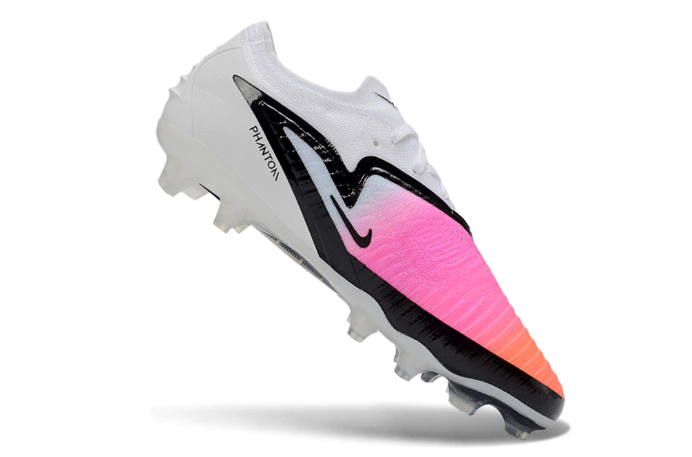 Chuteira Campo NIKE Phantom 6 Elite FG - Branco/Rosa