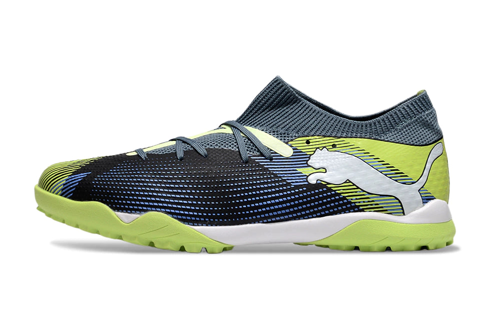 Chuteira Puma Future 7 Match Society - Verde/Azul