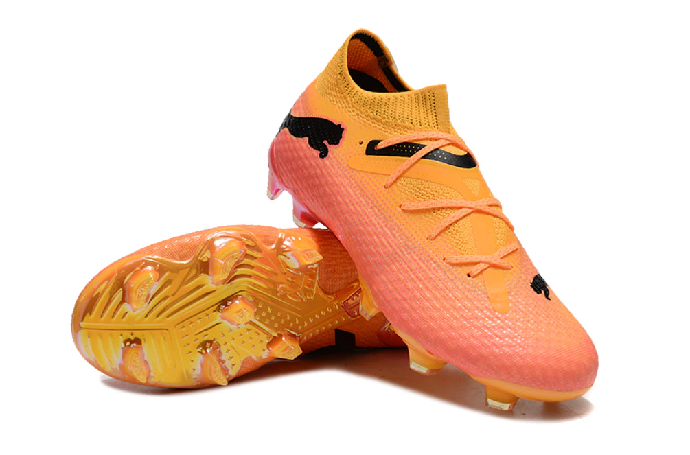 Chuteira Puma Future 7 Ultimate Campo FG - Laranja