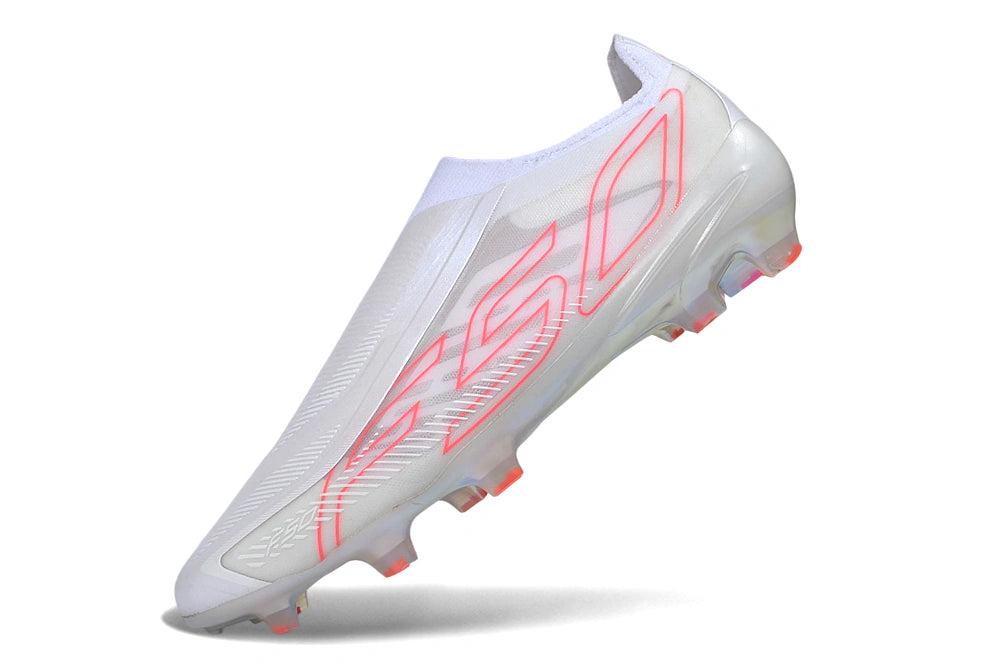 Chuteira Adidas F50 Hyperfast Laceless FG - Branco