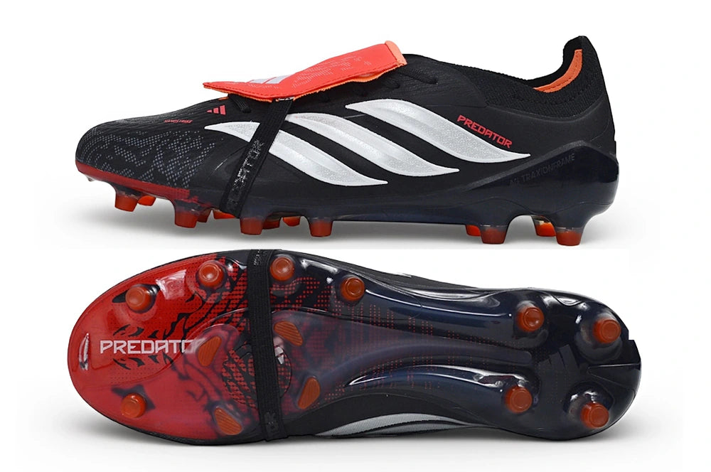 Chuteira Adidas Predator Tongue 26 Elite FG - Preto