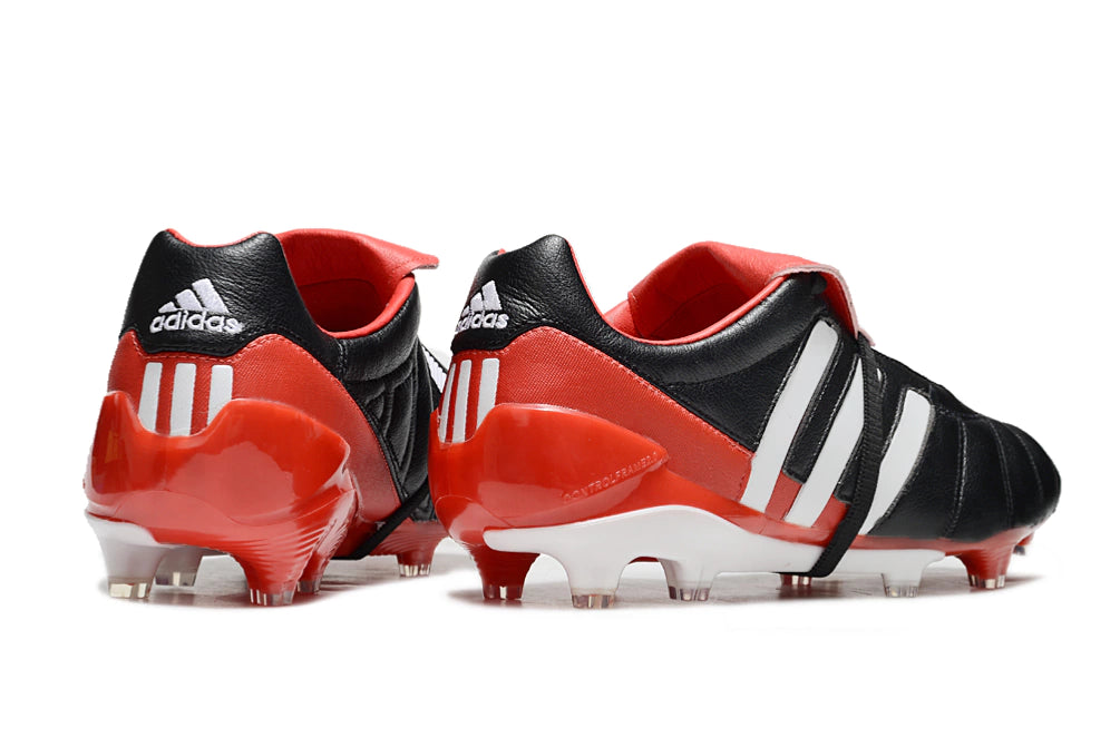 Chuteira Adidas Predator Mania FG - Preto/Vermelho