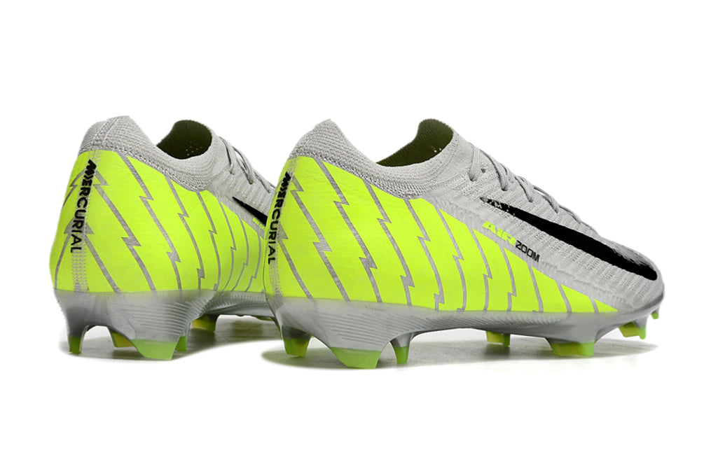 Chuteira Nike Air Zoom Mercurial Vapor 16 Elite FG - Cinza/Preto/Verde