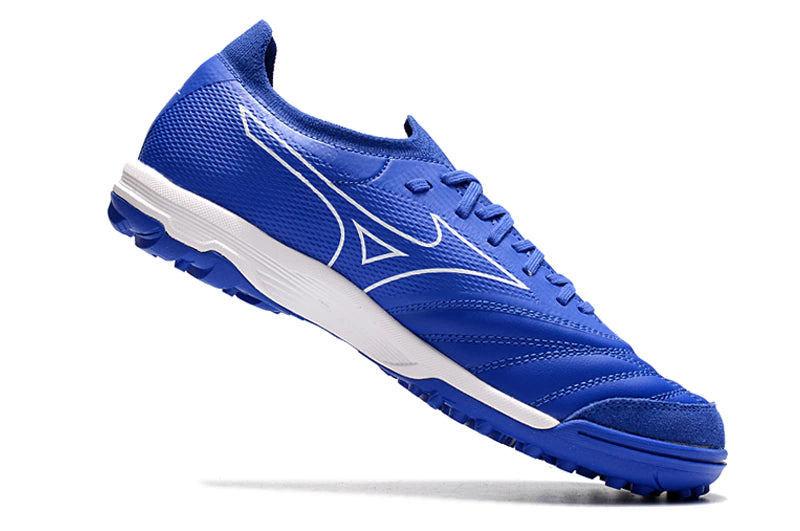 Chuteira Miuzno Morelia Neo Sala β Society - Azul/Branco