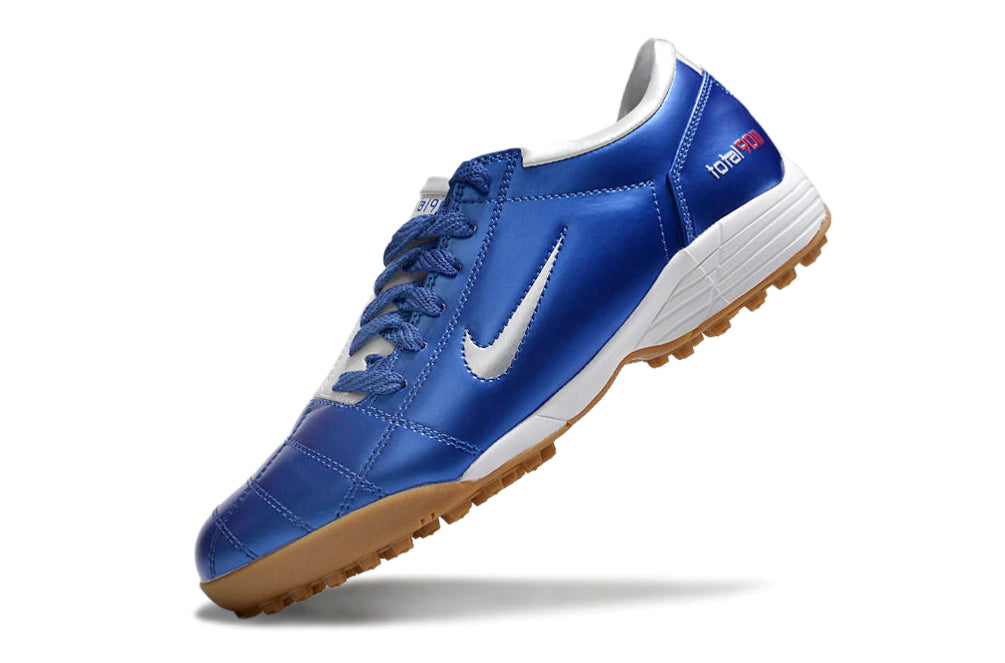 Chuteira Nike Total 90 Society - Azul/Branco