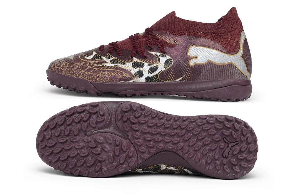 Chuteira Puma Future 9 Ultimate TF - Marrom