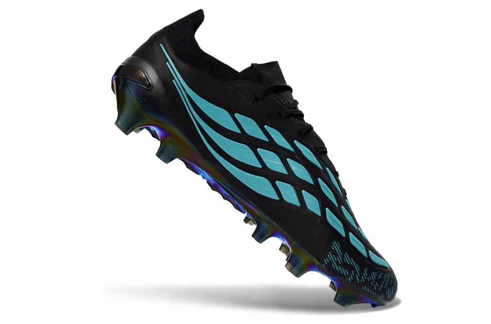 Chuteira Adidas Predator Elite 26 Campo FG - Preto/Azul
