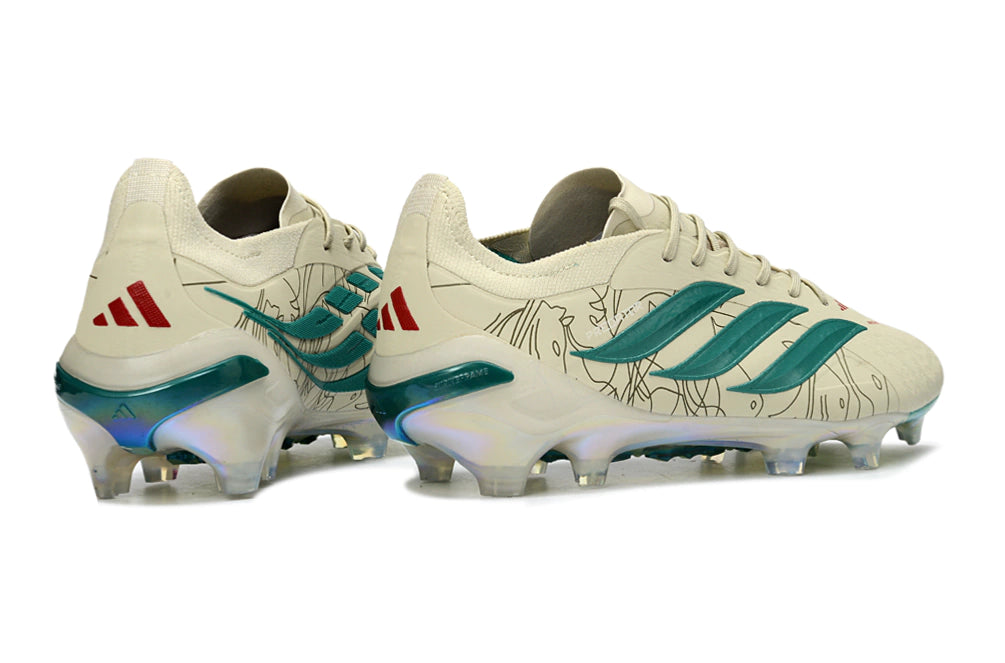 Chuteira Adidas Predator Elite 26 Campo FG - Bege