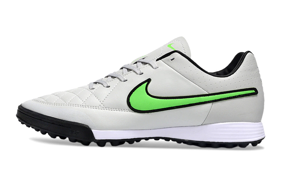 Chuteira Nike Tiempo 4 Society - Branco/Verde