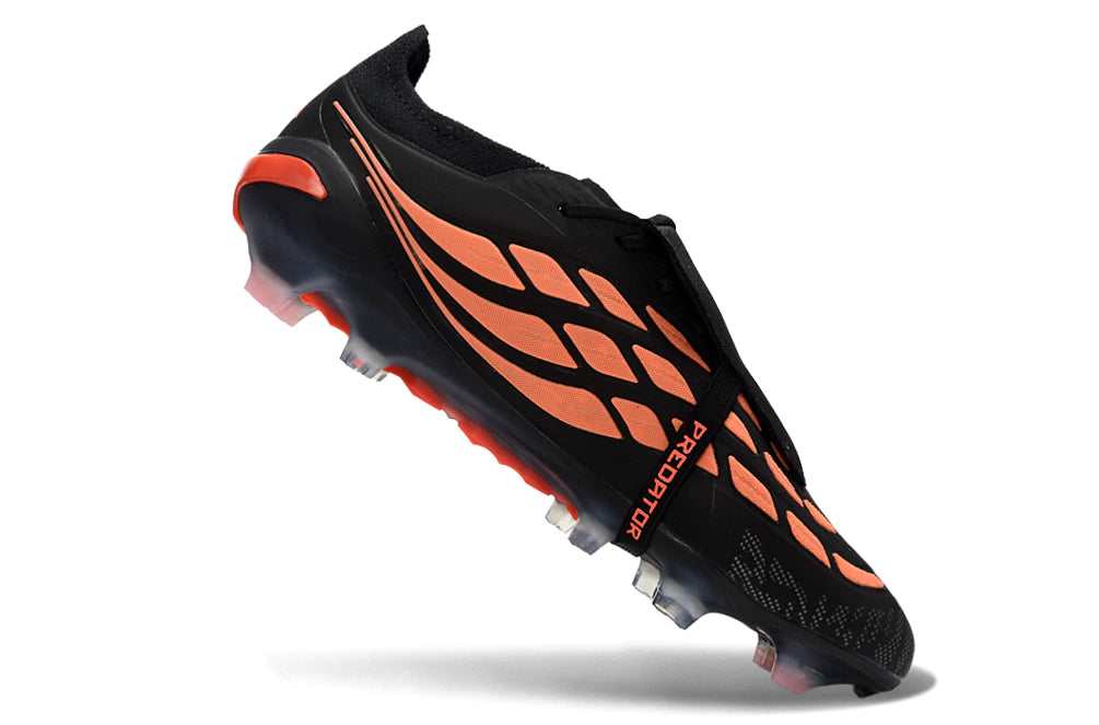 Chuteira Adidas Predator Tongue 26 Elite FG - Preto