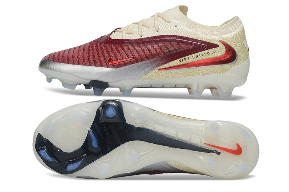 Chuteira Campo NIKE Phantom 6 Elite FG - Vinho