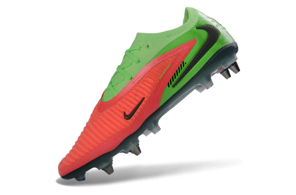 Chuteira Nike Phantom 6 Elite SG - Laranja/Verde