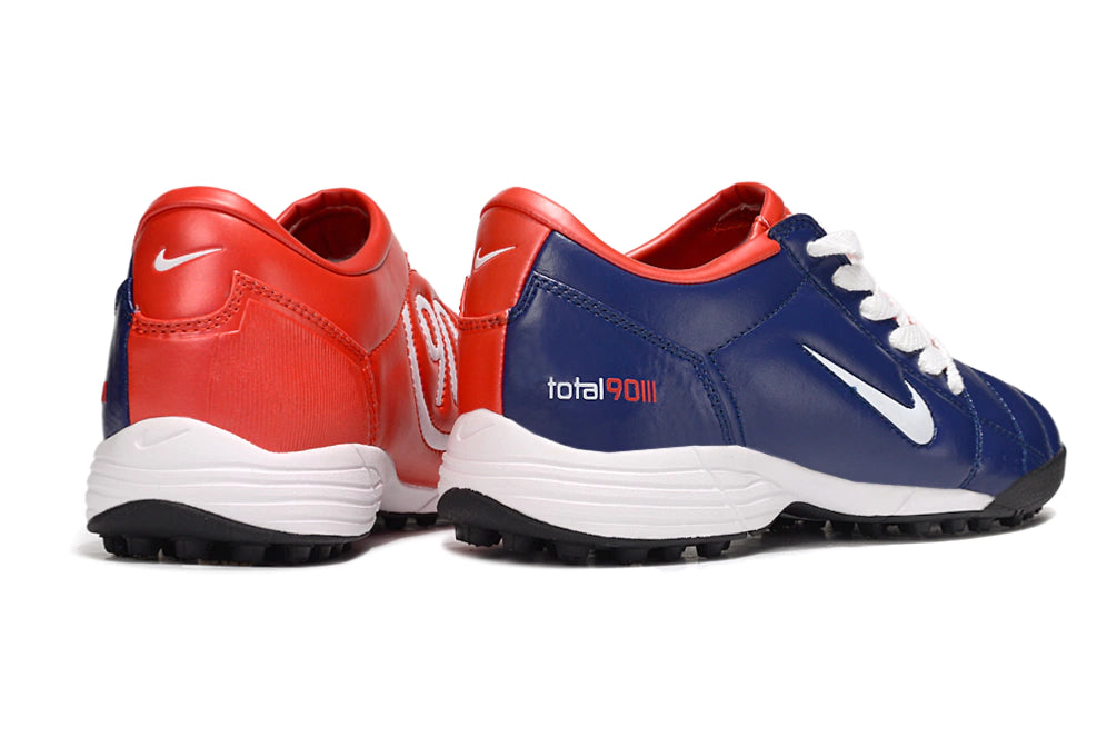Chuteira Nike Total 90 Society - Vermelho/Azul