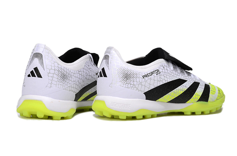 Chuteira Adidas Predator Tongue Elite 25 Society - Branco/Verde