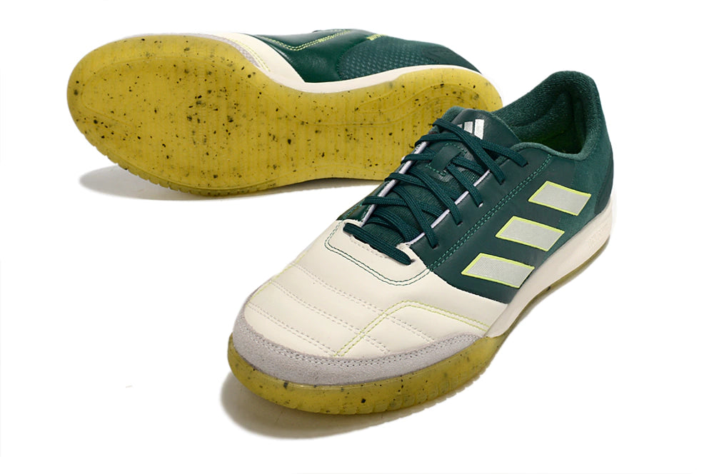 Chuteira Adidas Top Sala Futsal - Verde/Amarelo/Branco