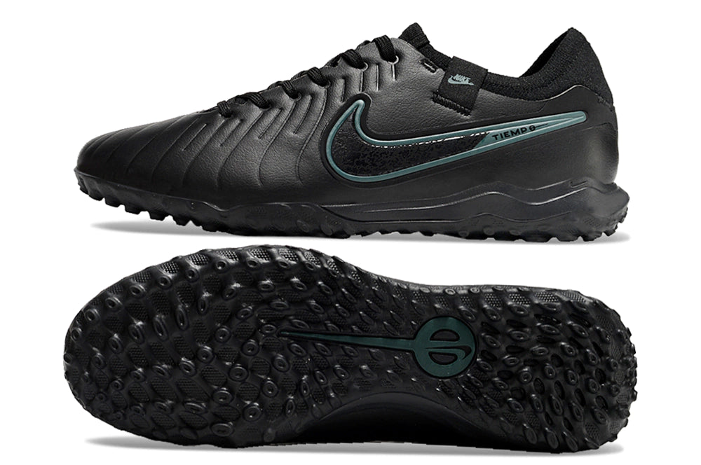 Chuteira Nike Tiempo 10 Pro Society - Preta/Verde