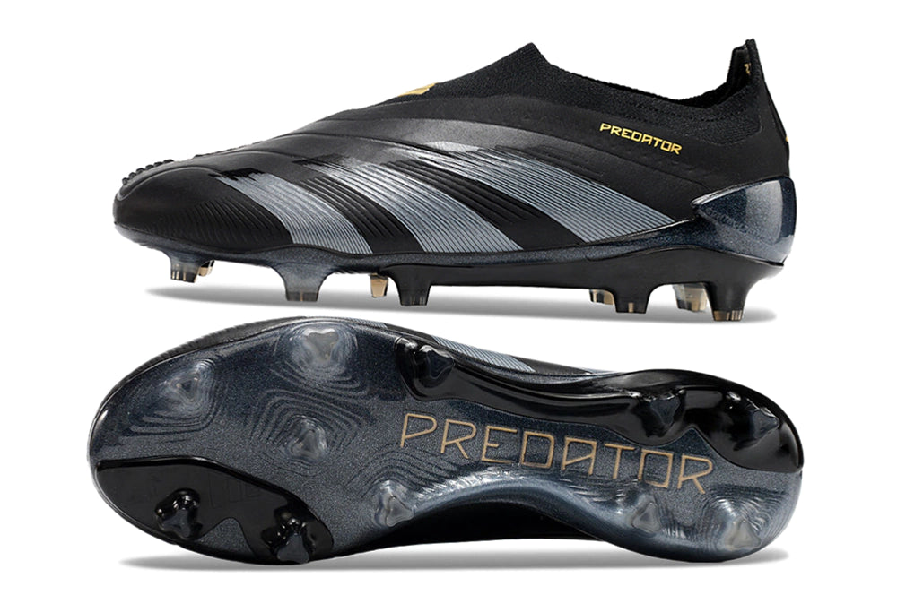 Chuteira Adidas Predstrike Elite Laceless Campo - Preto