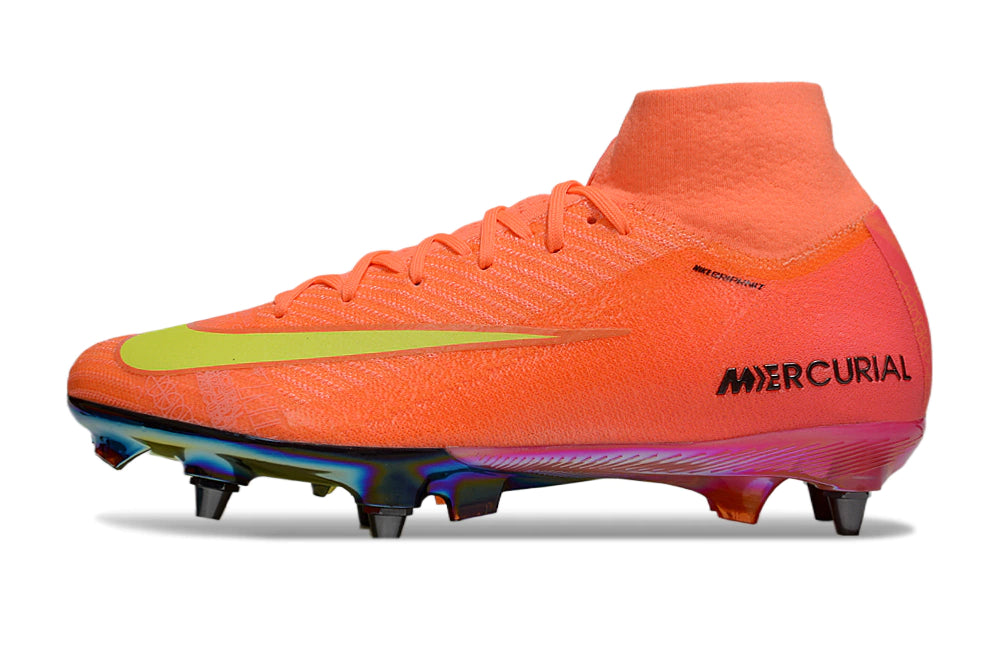 Chuteira Nike Air Zoom Mercurial Superfly 10 Elite SG - Laranja