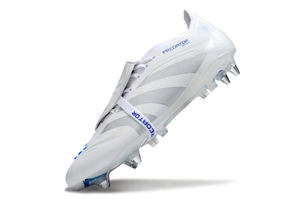 Chuteira Adidas Predator 25 Elite Tongue SG "Polar Victory"