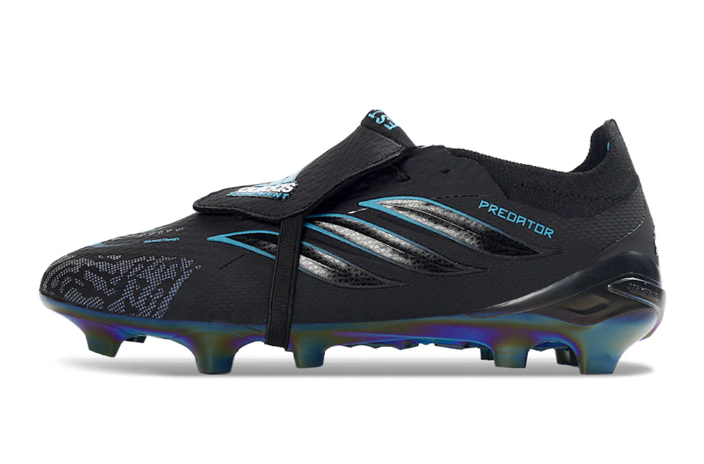 Chuteira Adidas Predator Tongue 26 Elite FG - Preto