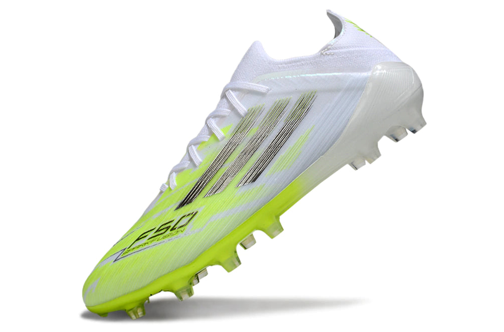 Chuteira Adidas F50 X Campo - Branco/Verde