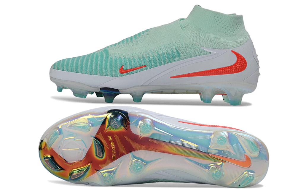 Chuteira Nike Phantom 6 Elite Botinha Campo - Azul
