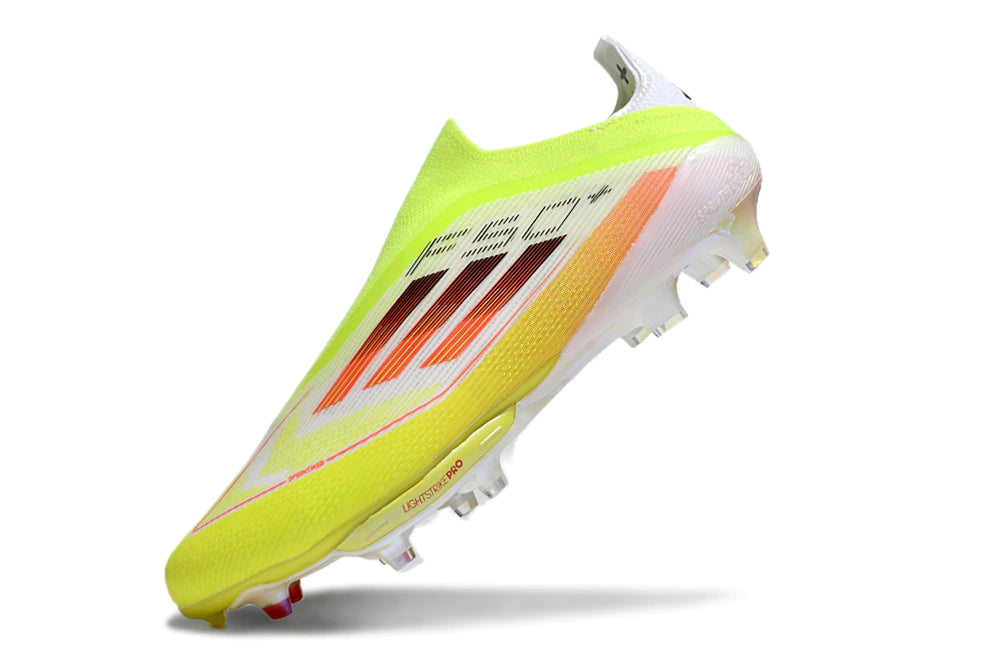 Chuteira Adidas F50+ Elite Campo - Verde/Vermelho