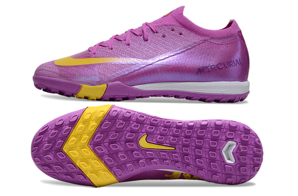 Chuteira Nike Mercurial Vapor 16 Elite Society - Roxo/Dourado