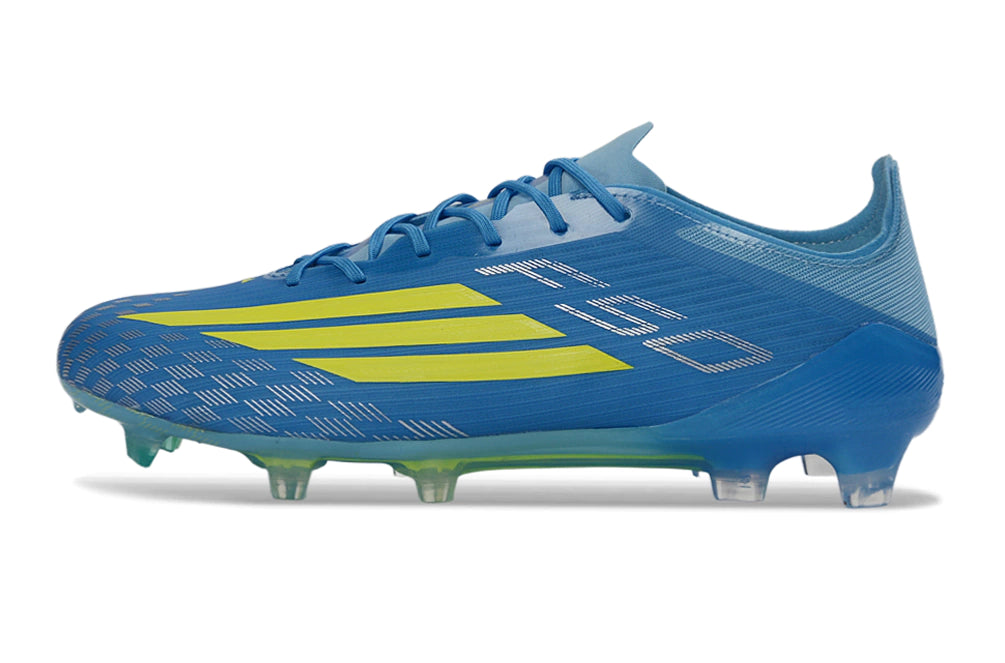 Chuteira Adidas F50 X Campo - Rosa - Azul