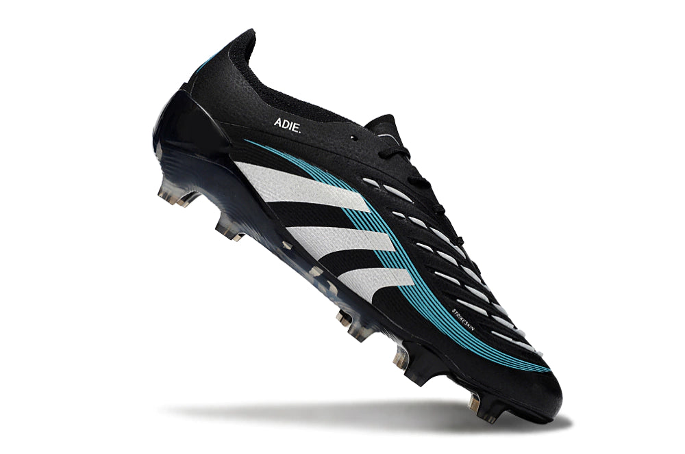 Chuteira Adidas Predator Elite 25 Campo FG - Preto/Branco