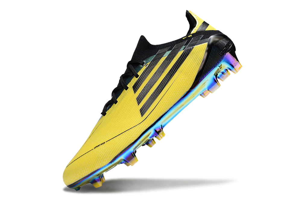 Chuteira Adidas F50 X Campo - Amarelo/ Preto