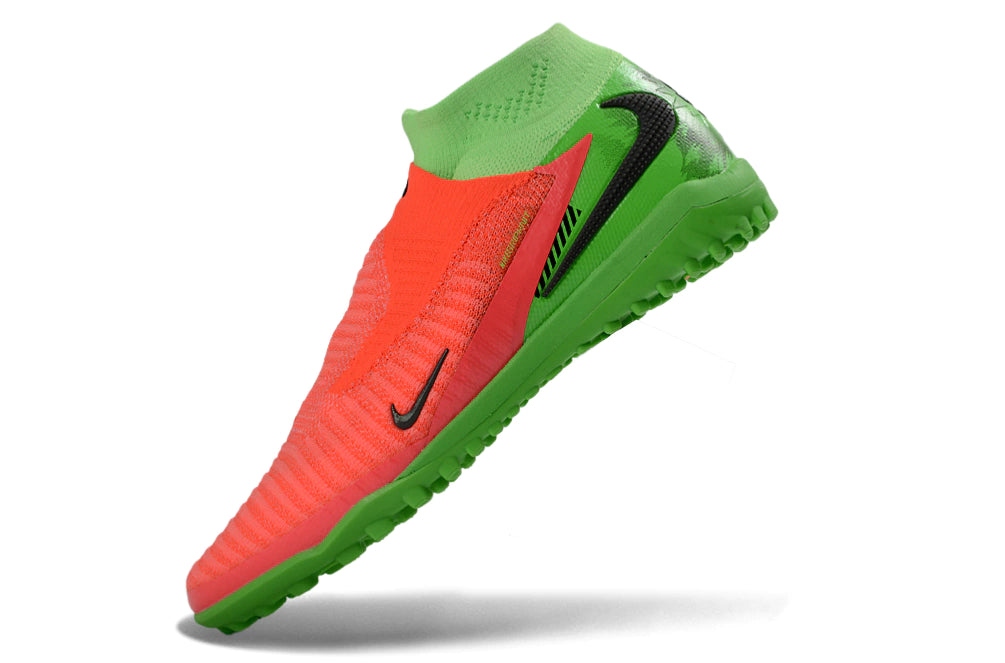 Chuteira Nike Phantom ReactX 6 Pro Botinha Society TF - Verde