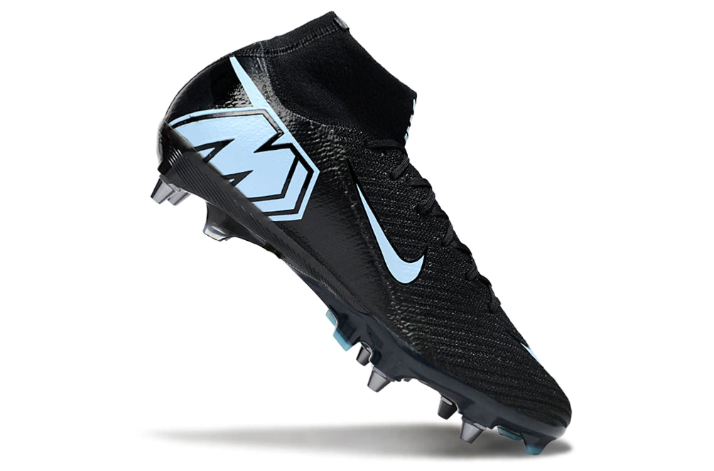 Chuteira Nike Air Zoom Mercurial Superfly 10 Elite SG - Preto