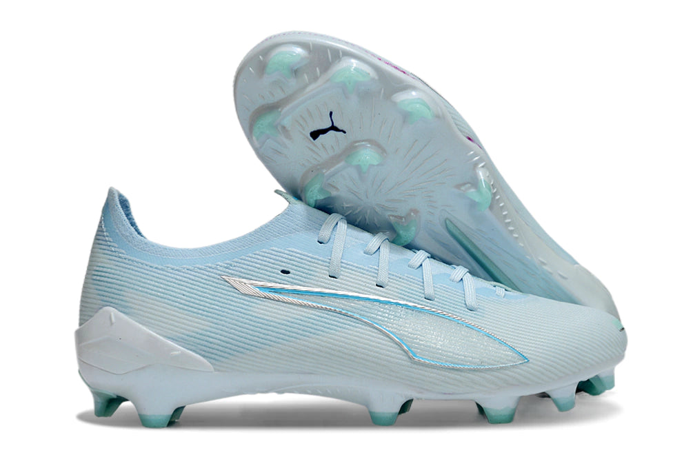 Chuteira Puma Ultra 5 Campo FG - Azul/Branco