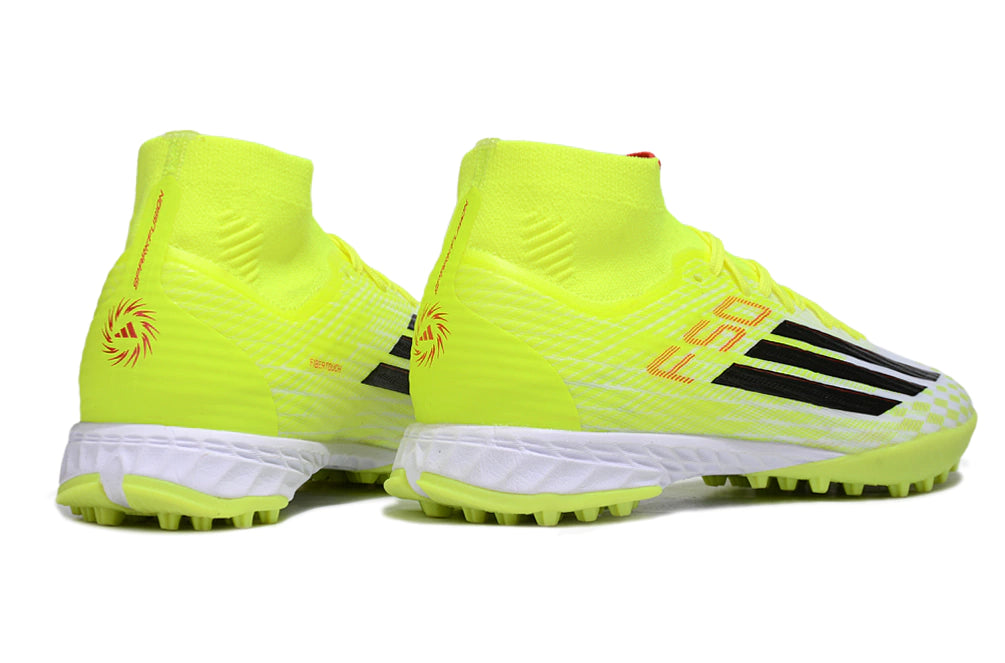 Chuteira Adidas F50 League Botinha Society - Amarelo