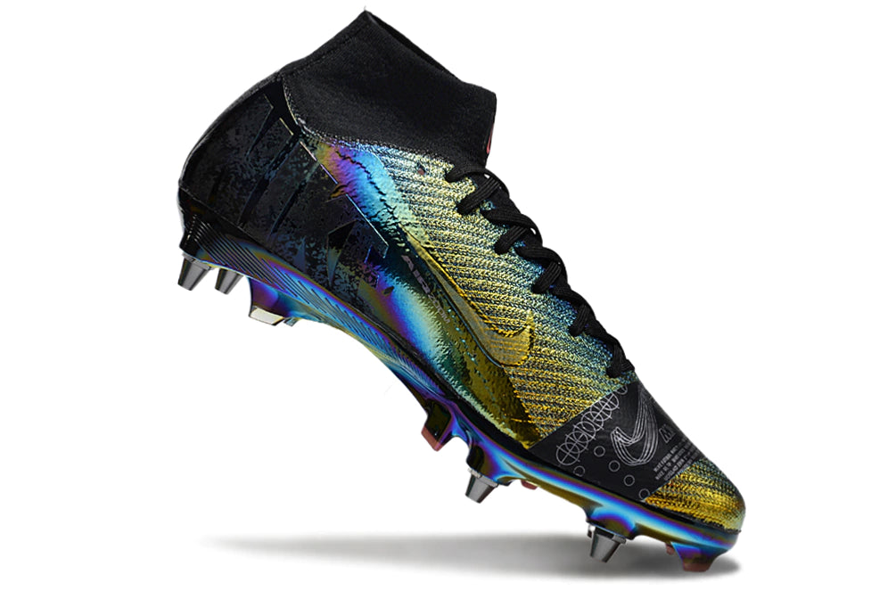 Chuteira Nike Air Zoom Mercurial Superfly 10 Elite SG - Preto