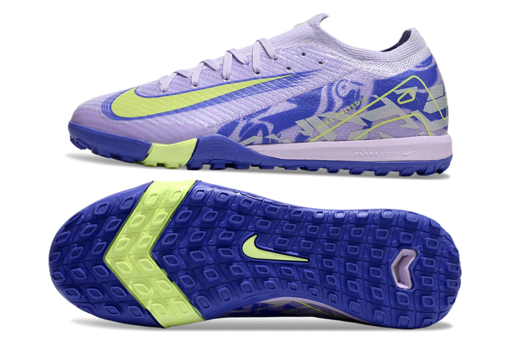 Chuteira Nike Mercurial Vapor 16 Elite Society - Roxo/Azul/Verde