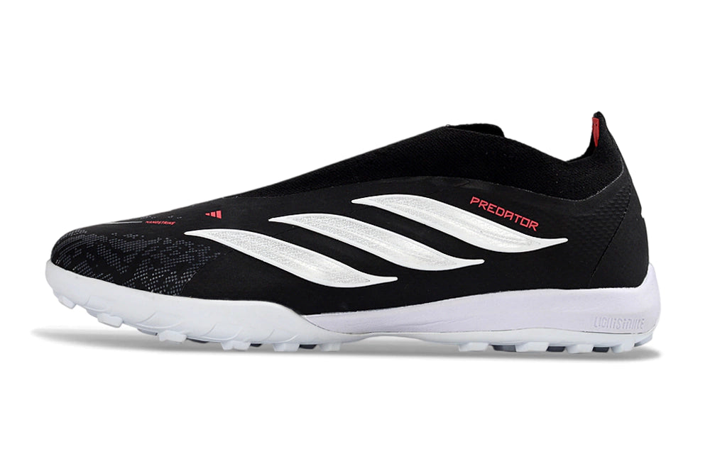 Chuteira Adidas Predator 26 Laceless TF - Preto