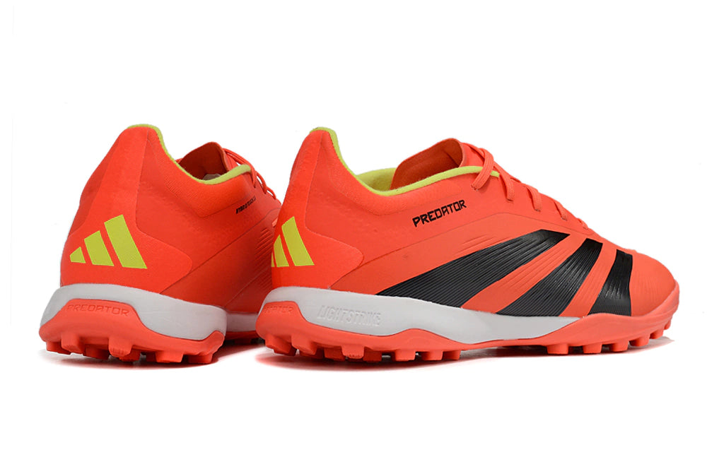 Chuteira Adidas Predator PredStrike Elite Society - Laranja/Preto