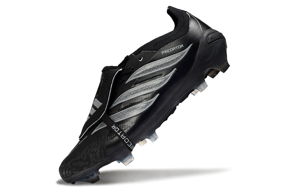 Chuteira Adidas Predator Tongue 26 Elite FG - Preto