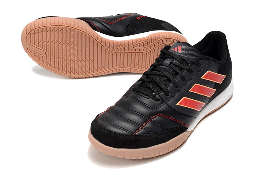 Chuteira Adidas Top Sala Futsal - Preto/Marrom