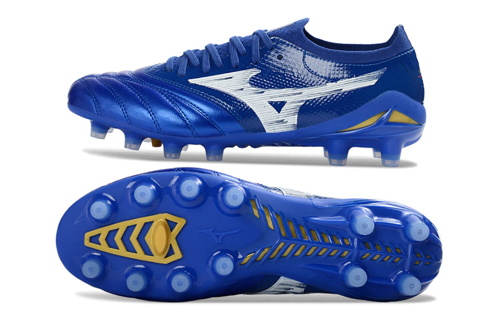 Chuteira Mizuno Morelia Neo 4 Campo - Azul