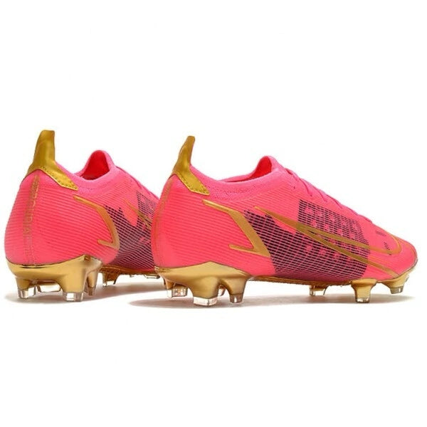 Chuteira Nike Mercurial Vapor 14 Elite Campo FG - Rosa/Dourado