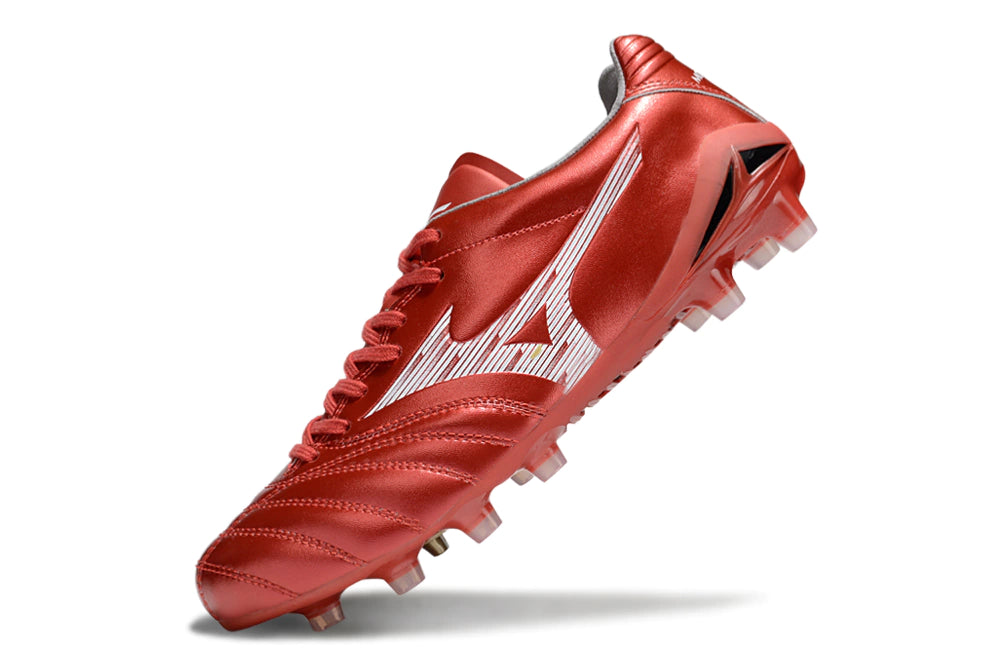Chuteira Mizuno Morelia Neo 4 Campo - Vermelho