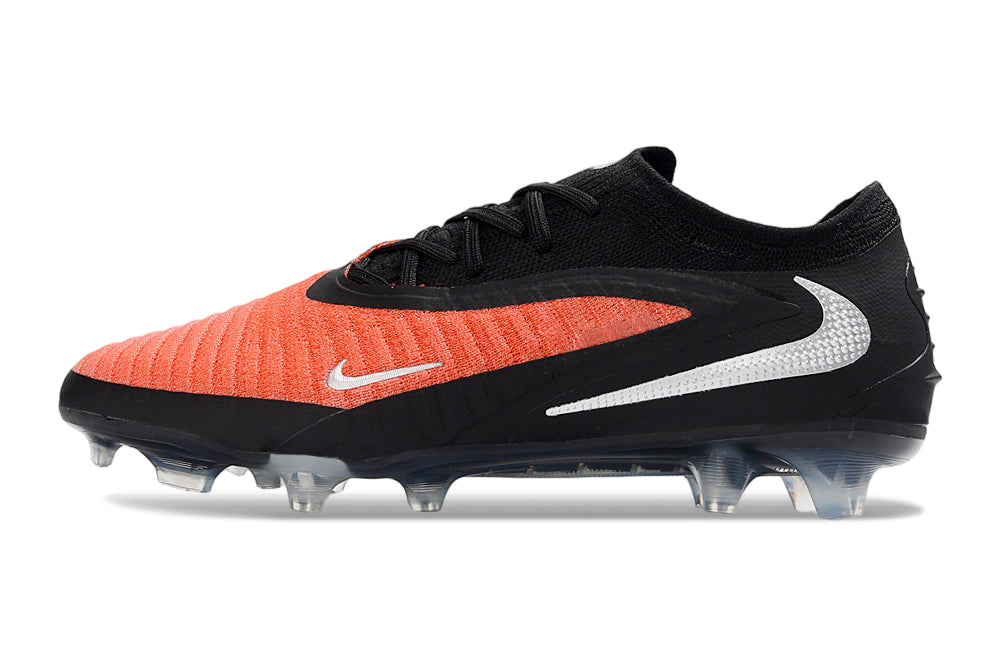 Chuteira Campo NIKE Phantom 6 Elite FG - Preto/Laranja